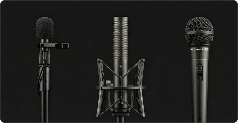 External microphones