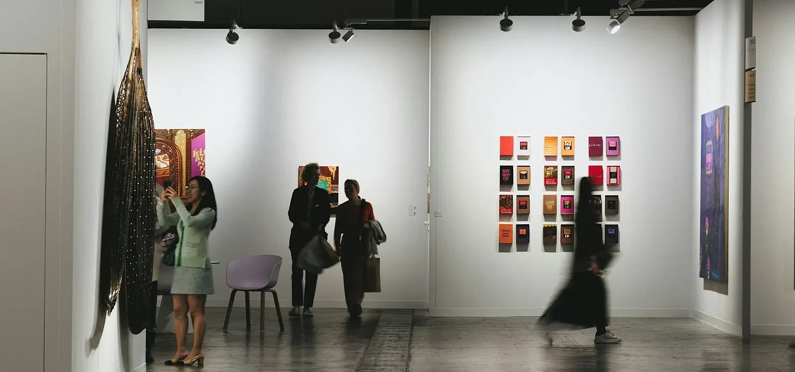 Photo booth at a museum