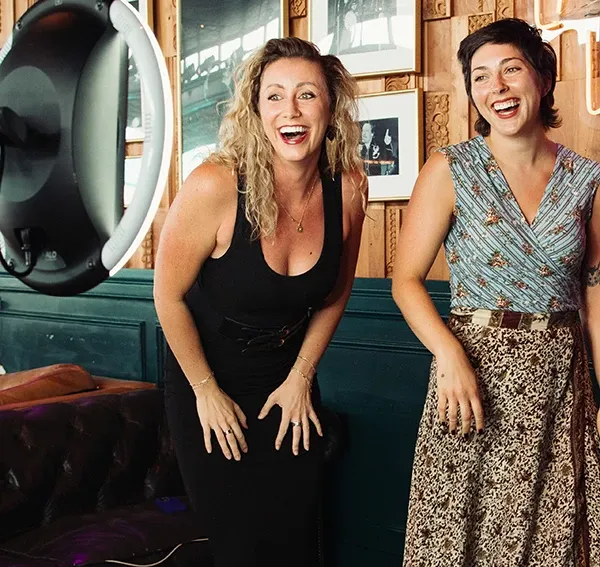 Simple Booth photo booth software running reliably at a high-traffic venue