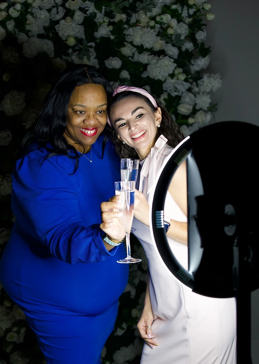 best lighting for photo booth