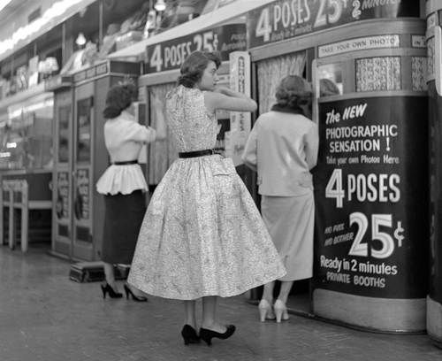 Vintage photo booths