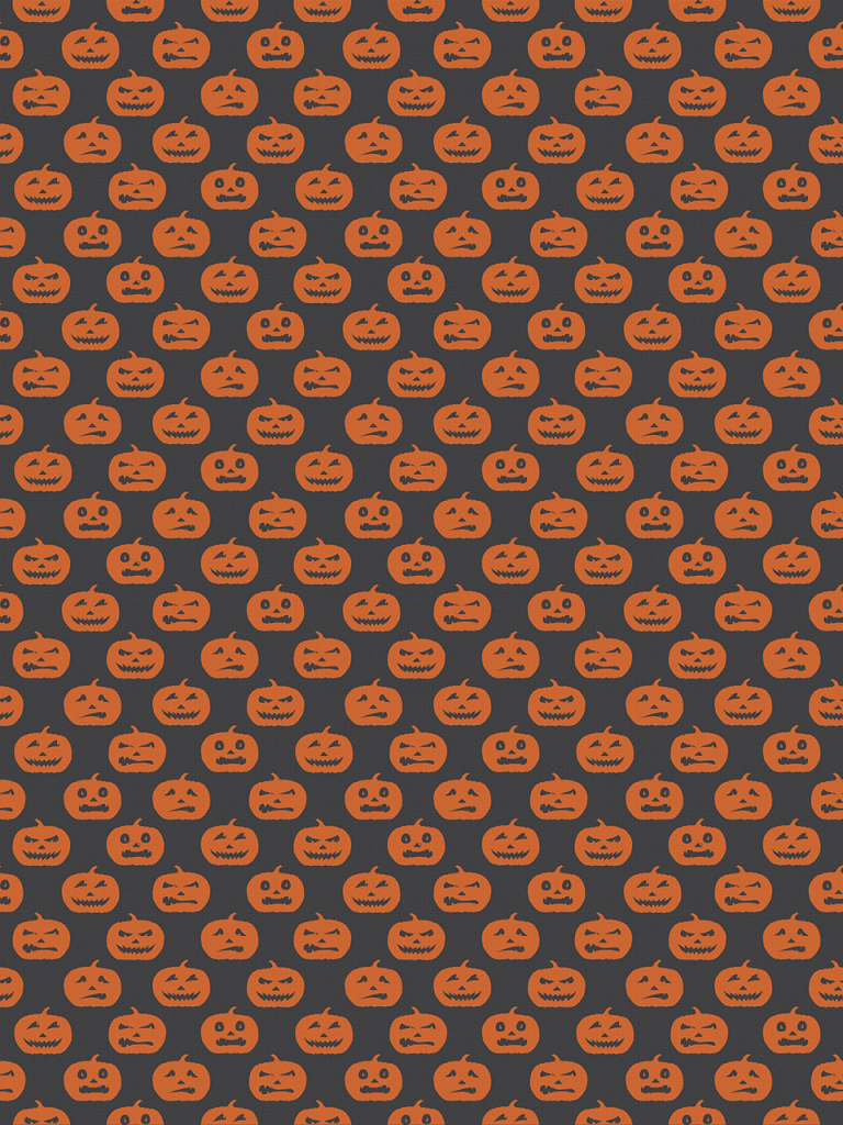 Pumpkin patter for halloween photo booth backdrop
