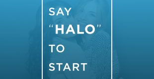 hands-free photo booth start screen voice command prompt