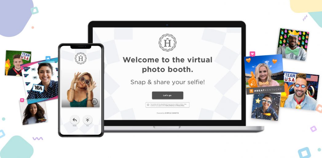 Virtual photo booth software