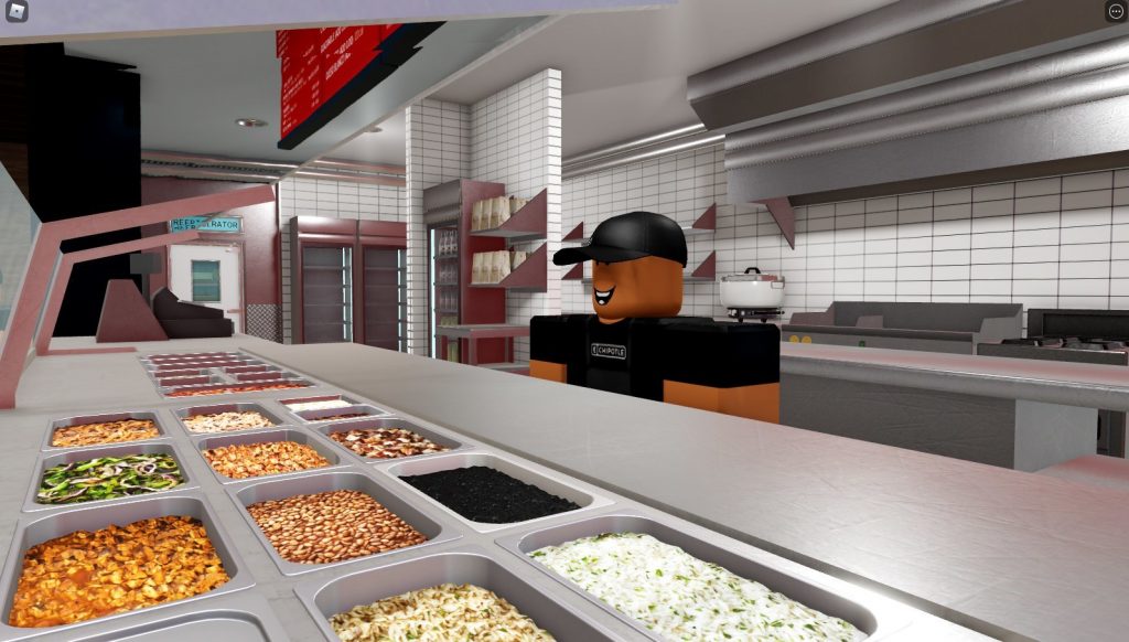 Virtual burrito bar