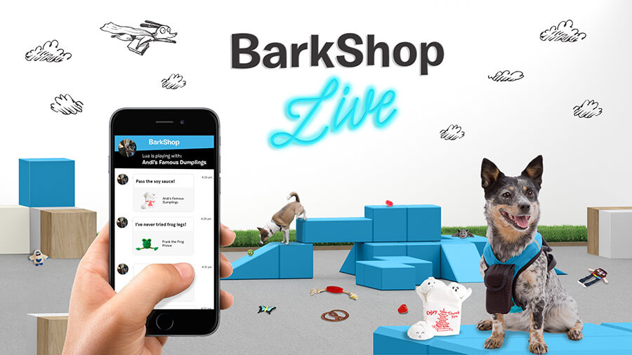 BackShop Live pop-up store