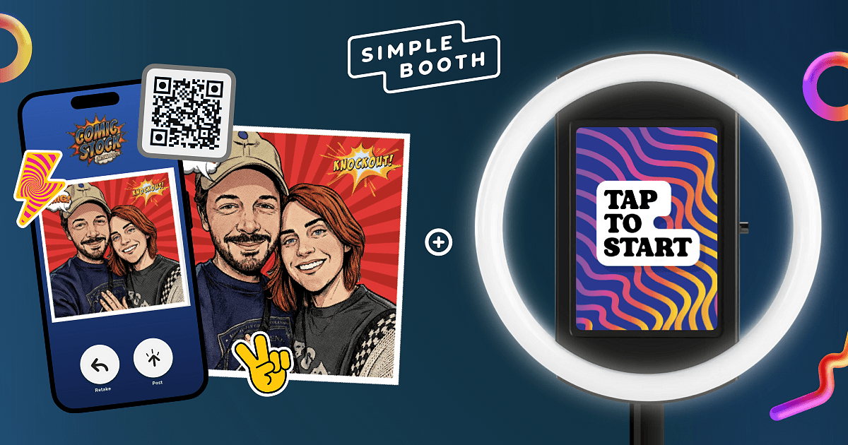 Virtual Photo Booth | AI Photo Activations for Marketers | Simple Booth