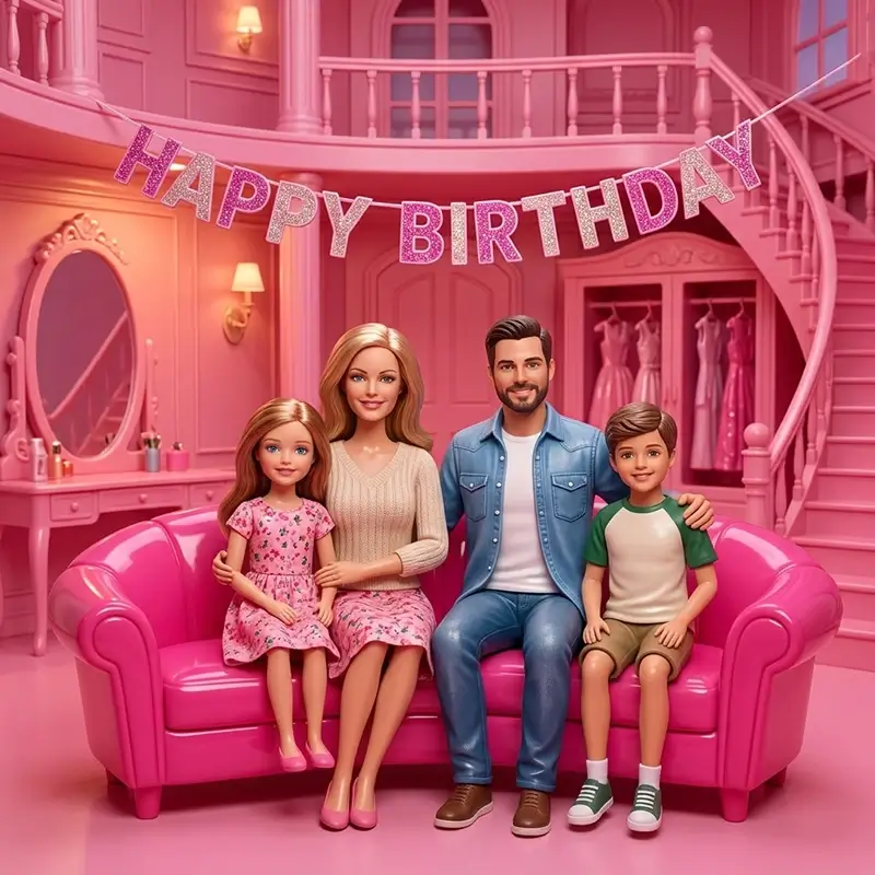 Dollhouse Birthday AI effect