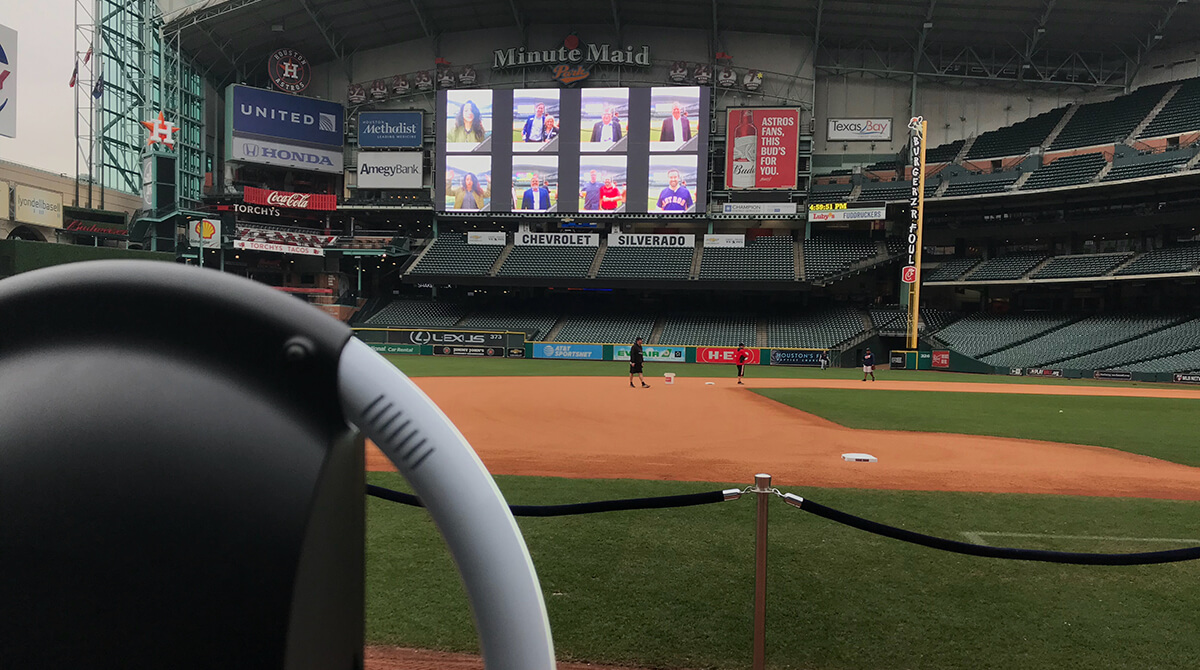 Minute Maid Stadium photo booth