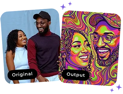 AI photo booth experience